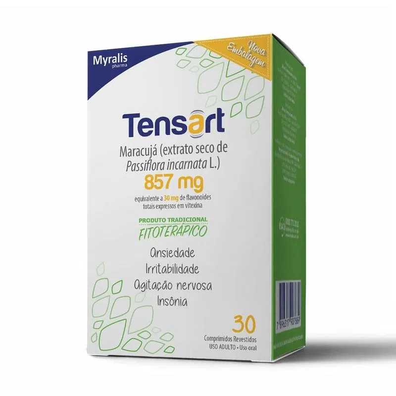 TENSART 857MG/30CPR REV