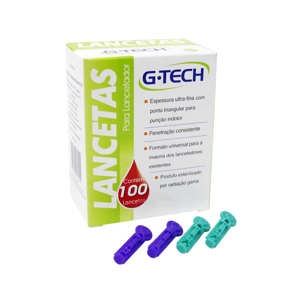 Lancetas-100-Unidades-G-Tech