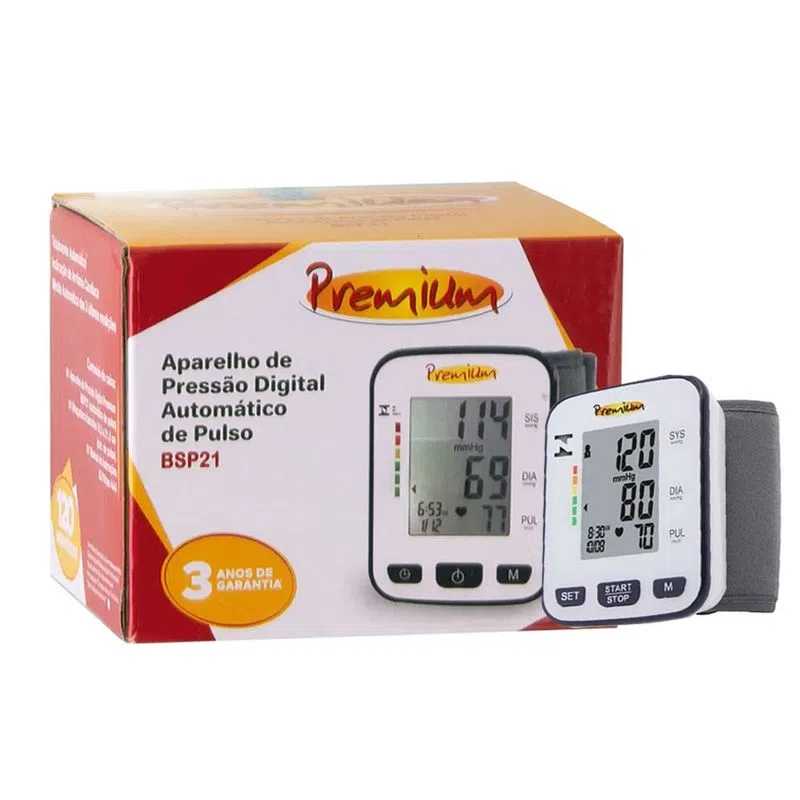 Aparelho  De Pressão Digital Automático Pulso BPSP21