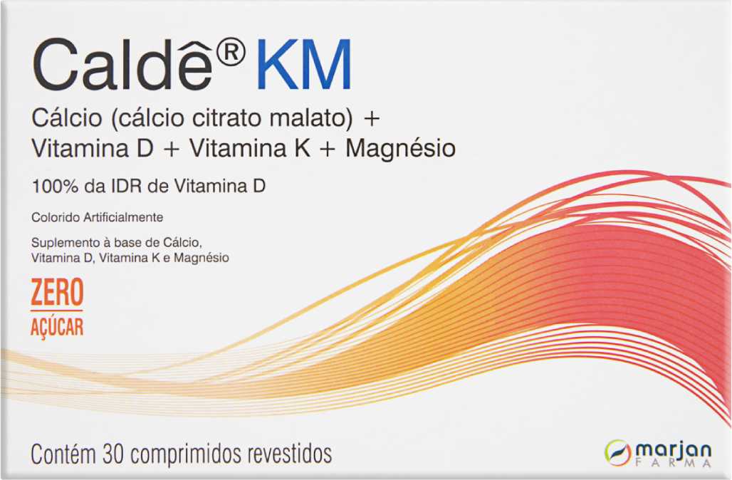 Caldê Km 30 Comprimidos Zero Açúcar