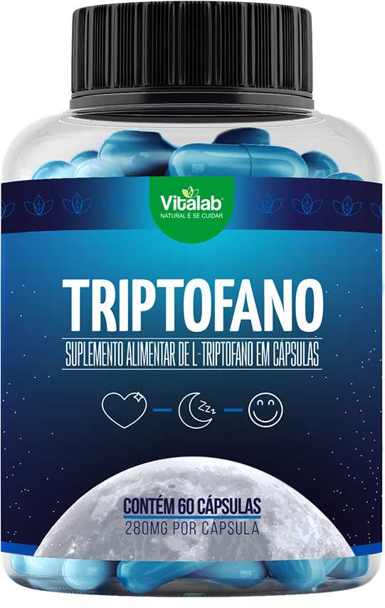 Triptofano 60 Cápsulas - Vitalab