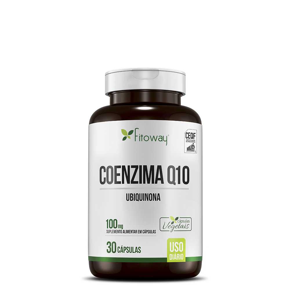 Coenzima Q10 100mg 30 Cápsulas-Fitoway