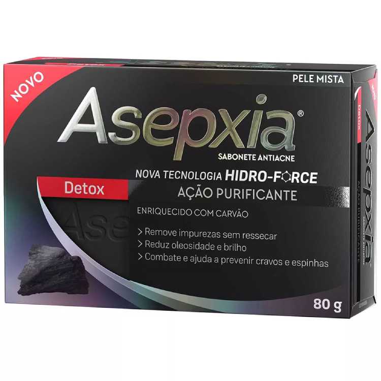 Asepxia Sabonete 80g Detox