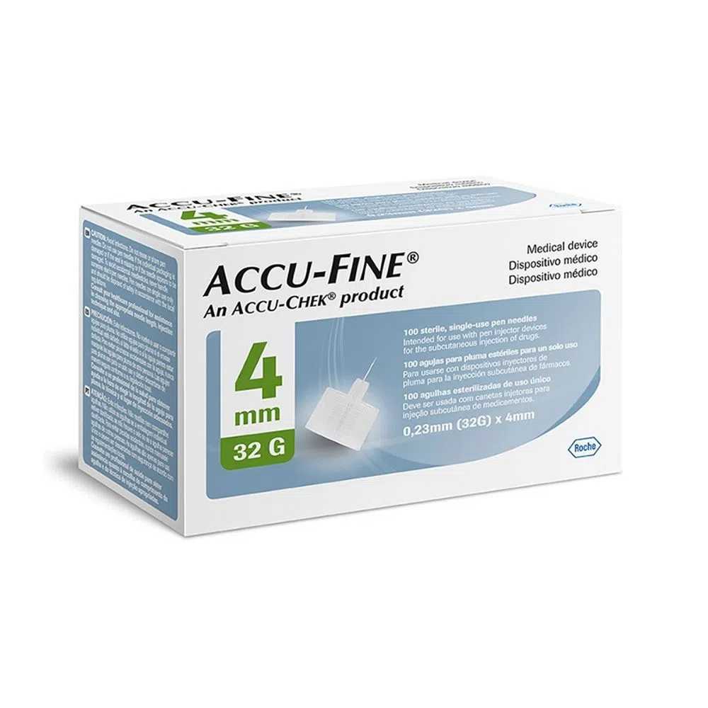 AGULHA-ACCU-FINE-4MMX023MM-100UN