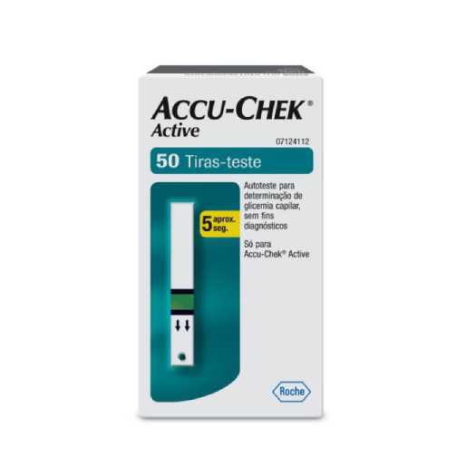 ACCU-CHEK ACTIVE 50 TIRAS