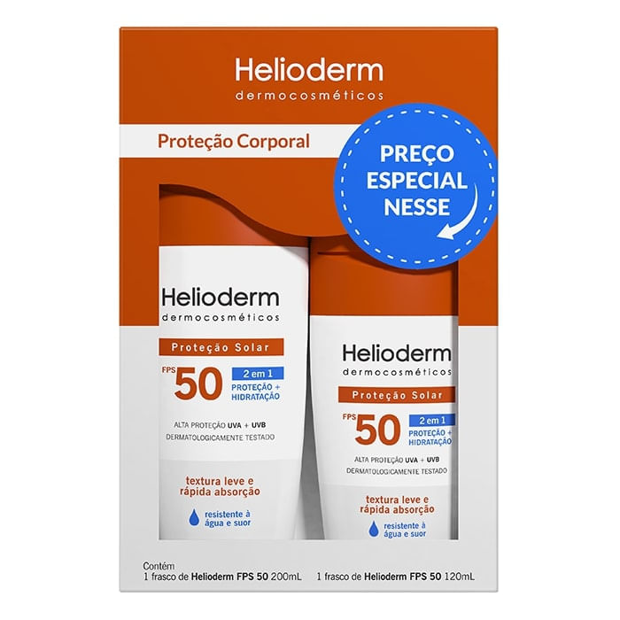 Protetor-Solar-Corporal-Helioderm-Suncare-FPS50-200ml-Helioderm-120ml