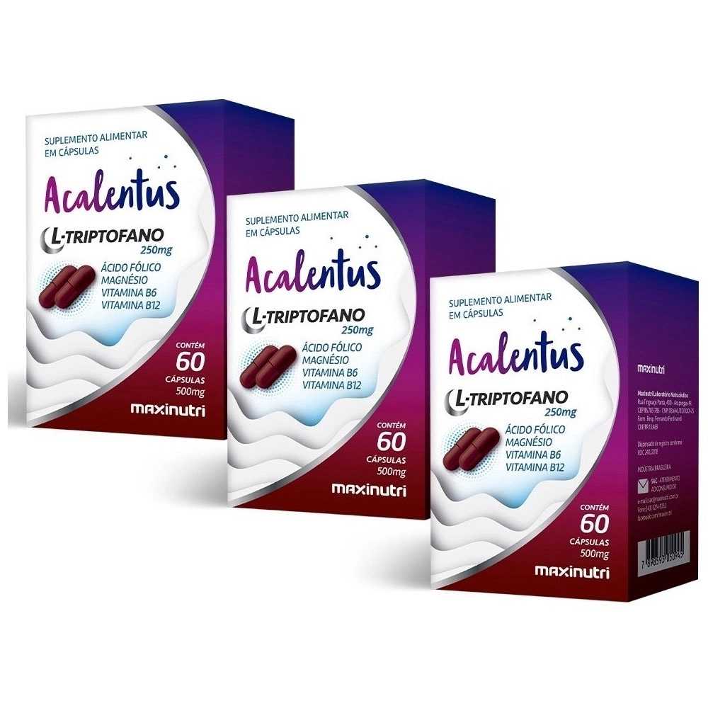 Acalentus-Ltriptofano-250mg-60-Capsulas