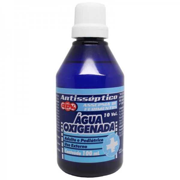 Água Oxigenada 100ML 10 Volumes-Adv