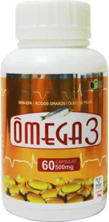 Ômega 3 500mg 60 Cápsulas-ELC