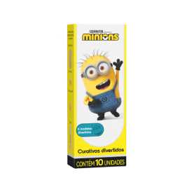 Curativo-Cremer-Flexivel-Minions-10-Unidades