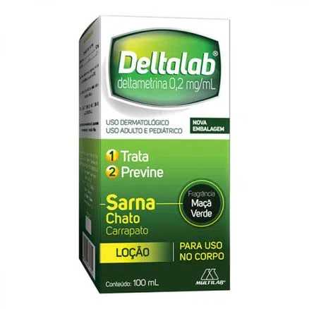 Deltalab 0,2mg/ml Loção 100ml