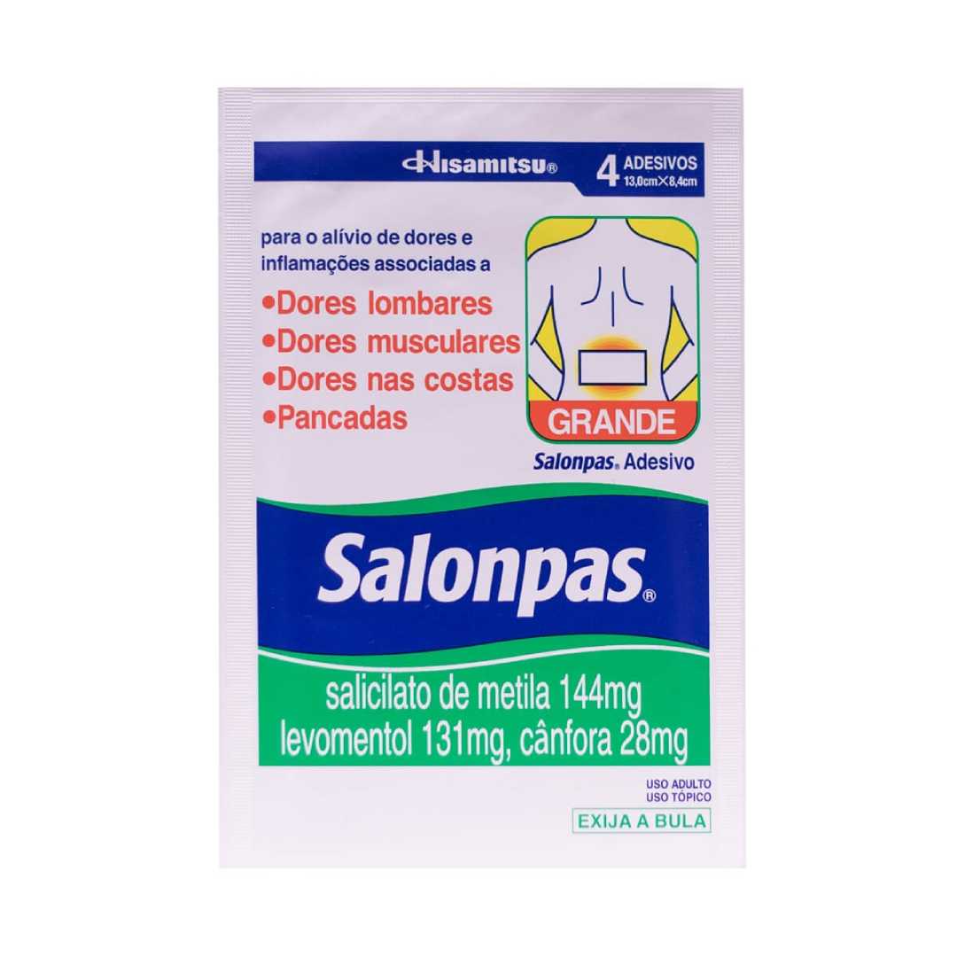 Salonpas Adesivo Grande 4 Unidades