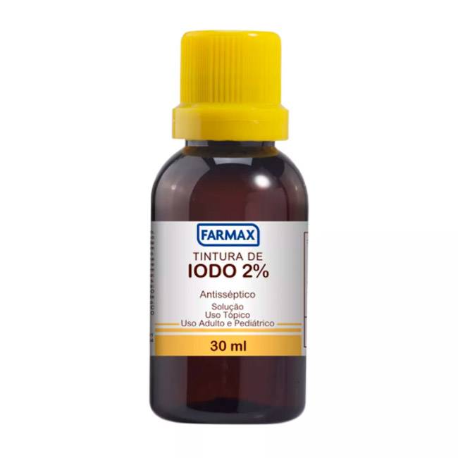 Tintura De Iodo 30ml-Farmax