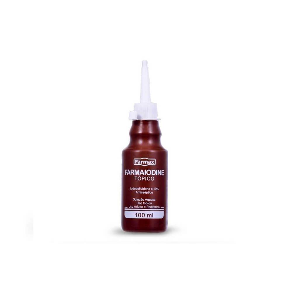 Farmaiodine Tópico 10% 100ml-Farmax