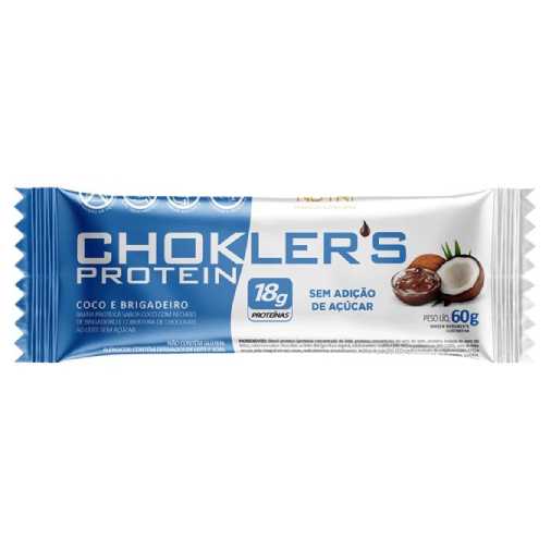 Choklers Protein 60g Coco Brigadeiro-Mix Nutri
