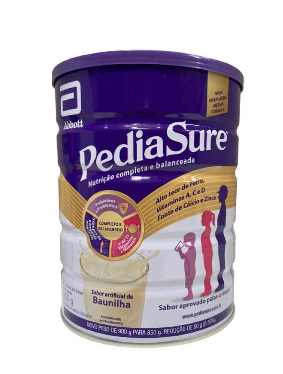 PEDIASURE COMPLETE 850G BAUNILHA