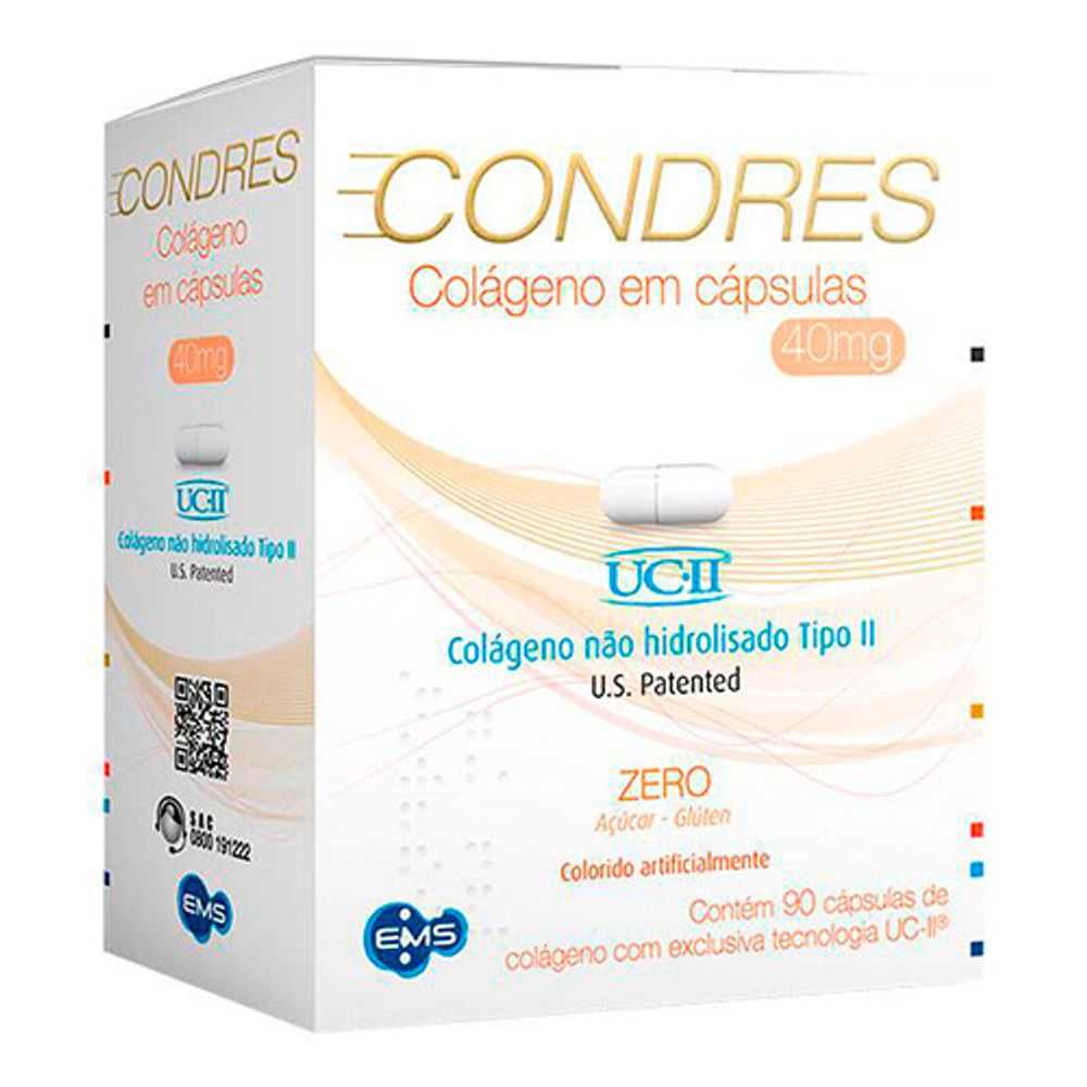 Condres Colágeno 40mg 90 Cápsulas