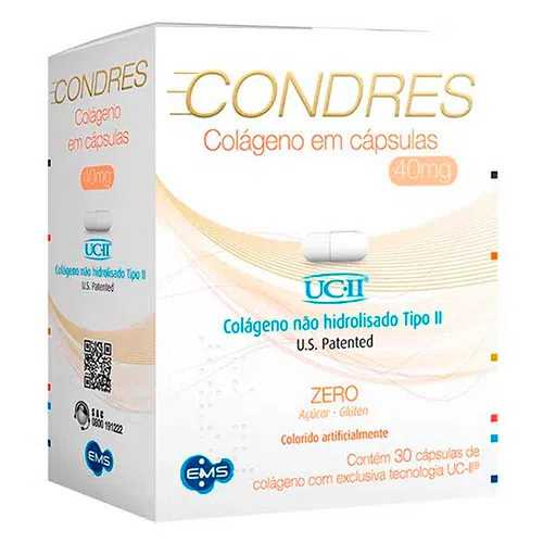 Condres Colágeno 40mg 30 Cápsulas