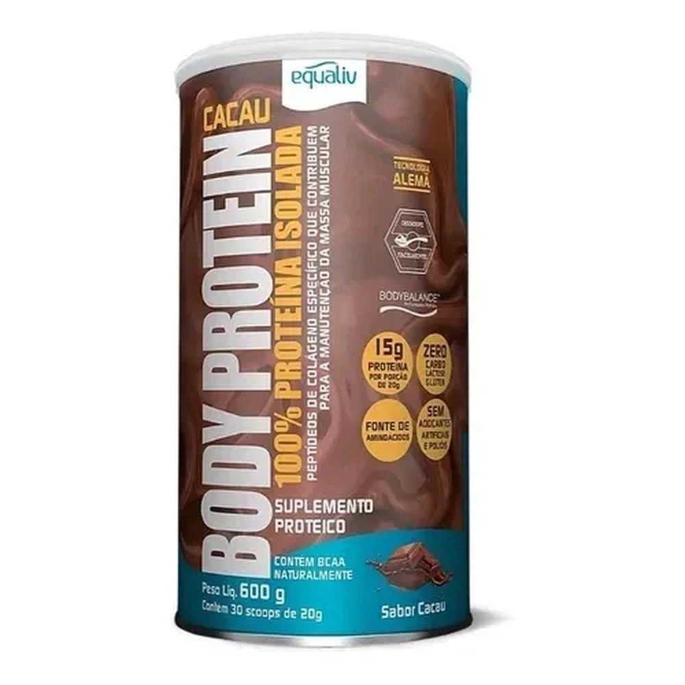 Body Protein Equaliv 600g Cacau