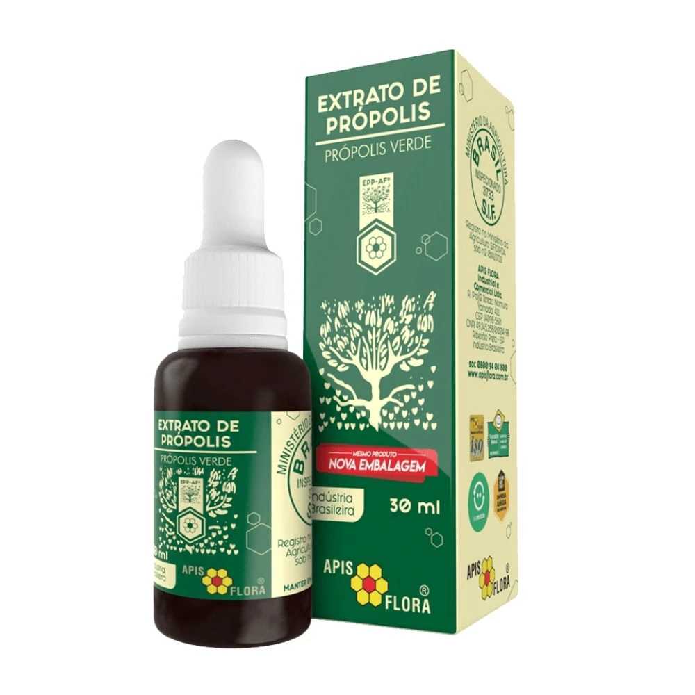 Extrato Própolis Verde 30ml-Apis Flora