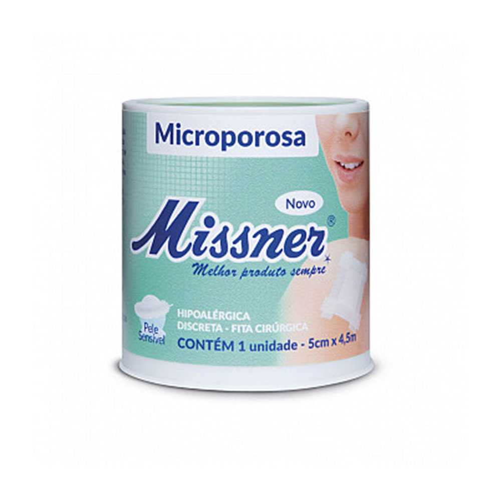 Fita Microporosa Missner 5cmX4,5m