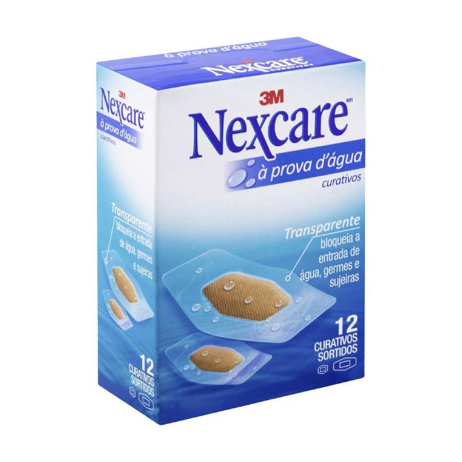 Curativo Nexcare Transparente 12 Unidades Sortidos