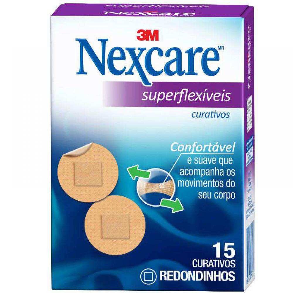 Curativo Nexcare Redondo 15 Unidades