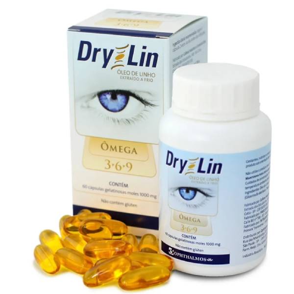 Dry - Lin Ômega 3-6-9 60 Cápsulas