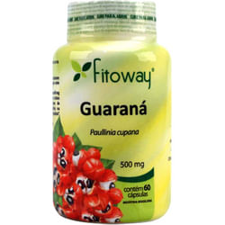 Guaraná 60 Cápsulas-Fitoway