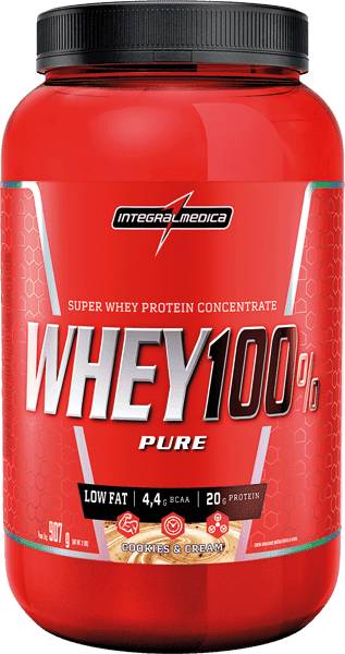 Whey-100--Pure-900g-Cookies---Cream---Integralmedica