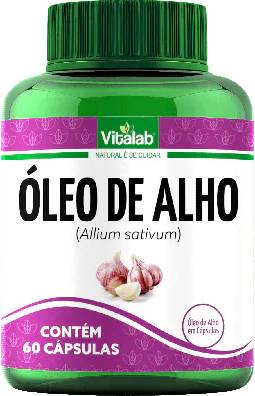 OLEO DE ALHO 60CPS-VITALAB