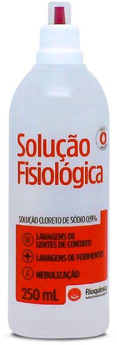 Solução Fisiológica 250ml - Rioquimica