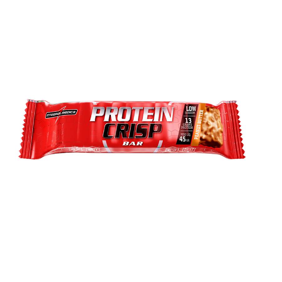 Protein-Crisp-45g-Peanut-Butter---Integralmedica