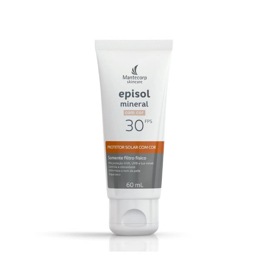 EPISOL MINERAL FPS30 60ML C/COR