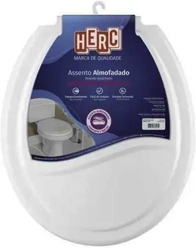 Assento almofadado branco