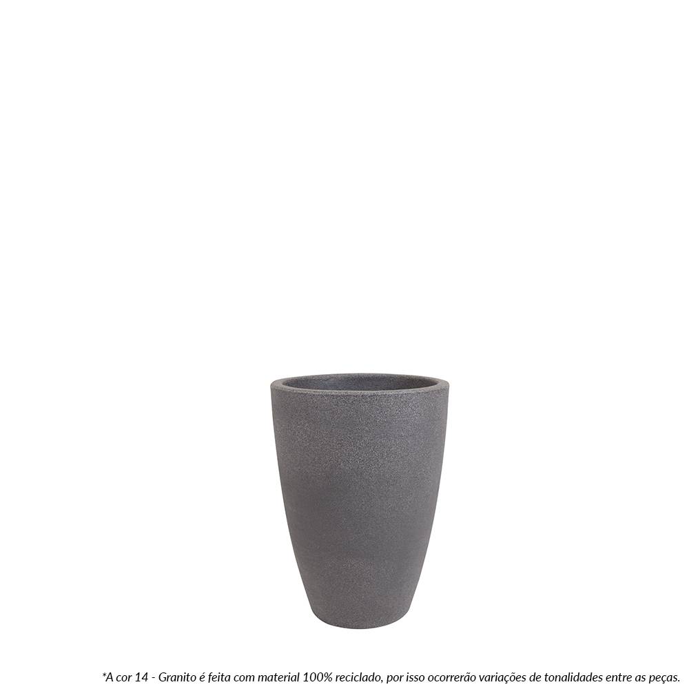 VASO MALTA CONE 30 X 40 CM GRANITO