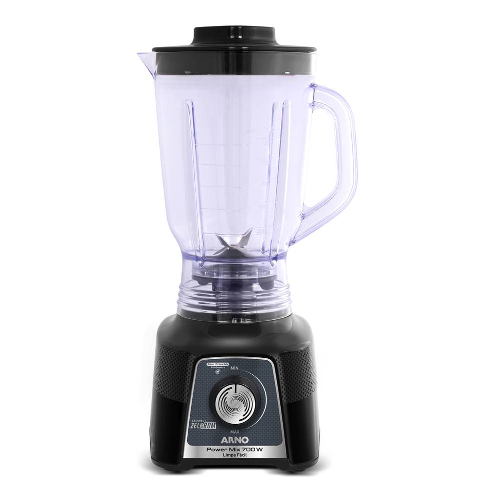 LIQUIDIFICADOR POWER MIX LIMPA FÁCIL PRETO 700W