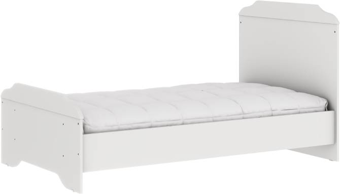 BERCO MINI CAMA MEL BRANCO BRILHO