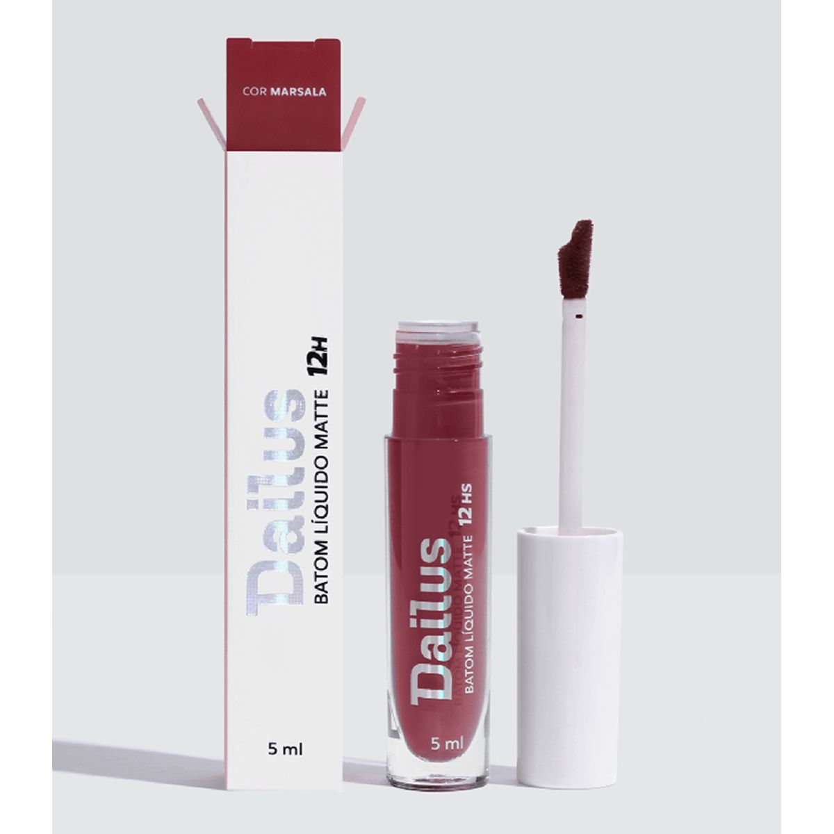 Batom-L-quido-Matte-12h-Marsala-5ml---Dailus-0