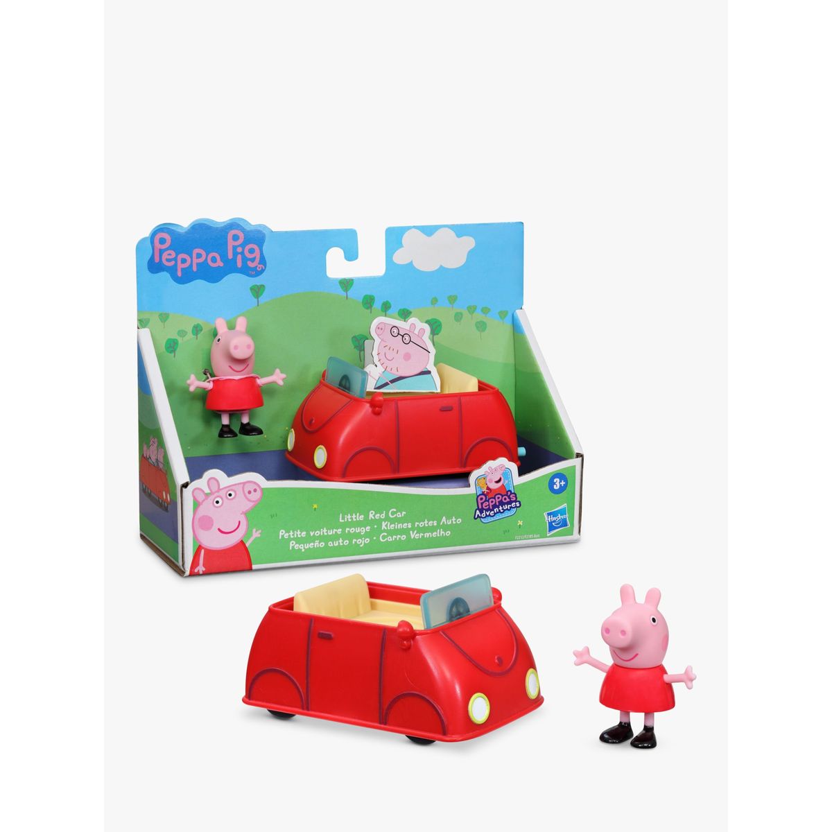 Brinquedo-Veiculo-Carro-Vermelho-E-Figura-Peppa-Pig-F2185---Hasbro-0