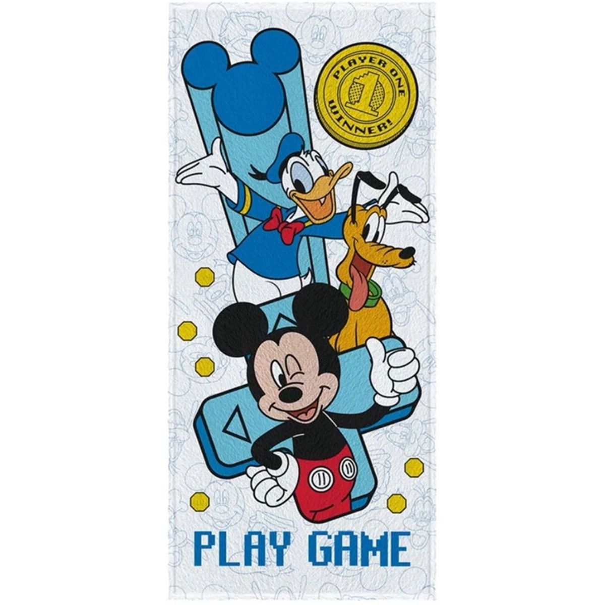 Toalha-De-Banho-Infantil-Felpuda-Estampado-Mickey-60x120cm-Lepper-0