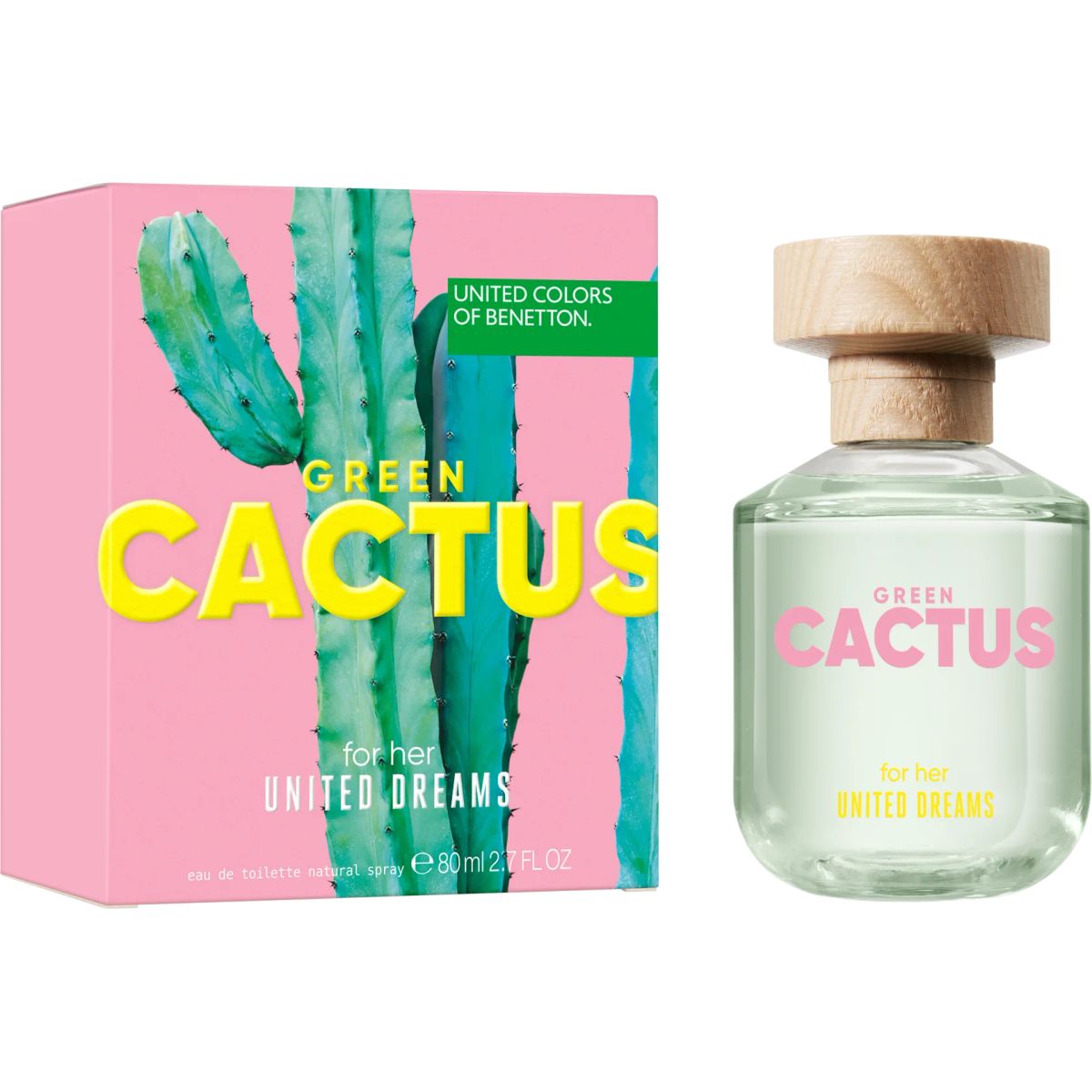 Perfume-United-Dreams-Green-Cactus-Eau-De-Toilette-For-Her-80-Ml---Benetton-0