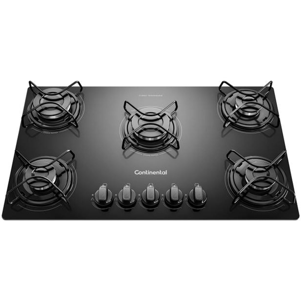 Cooktop-5-Bocas-Continental-A-G-s-De-Vidro-Temperado-Preto-Kc5gp-Bivolt-0