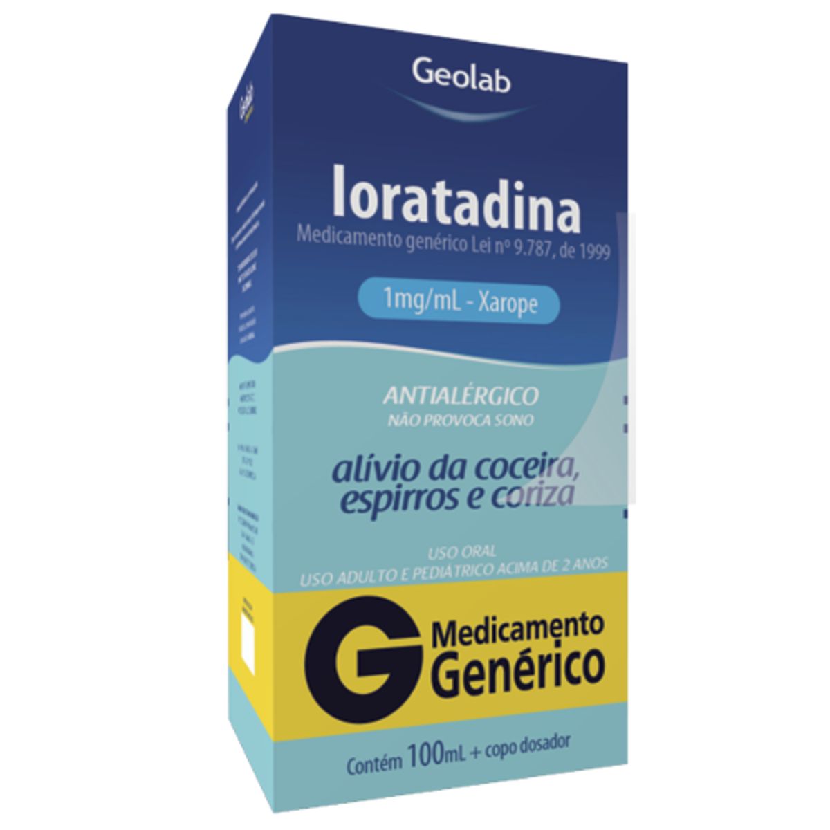 Loratadina-1mg-Ml-Xarope-100ml---Geolab-Gen-rico-0